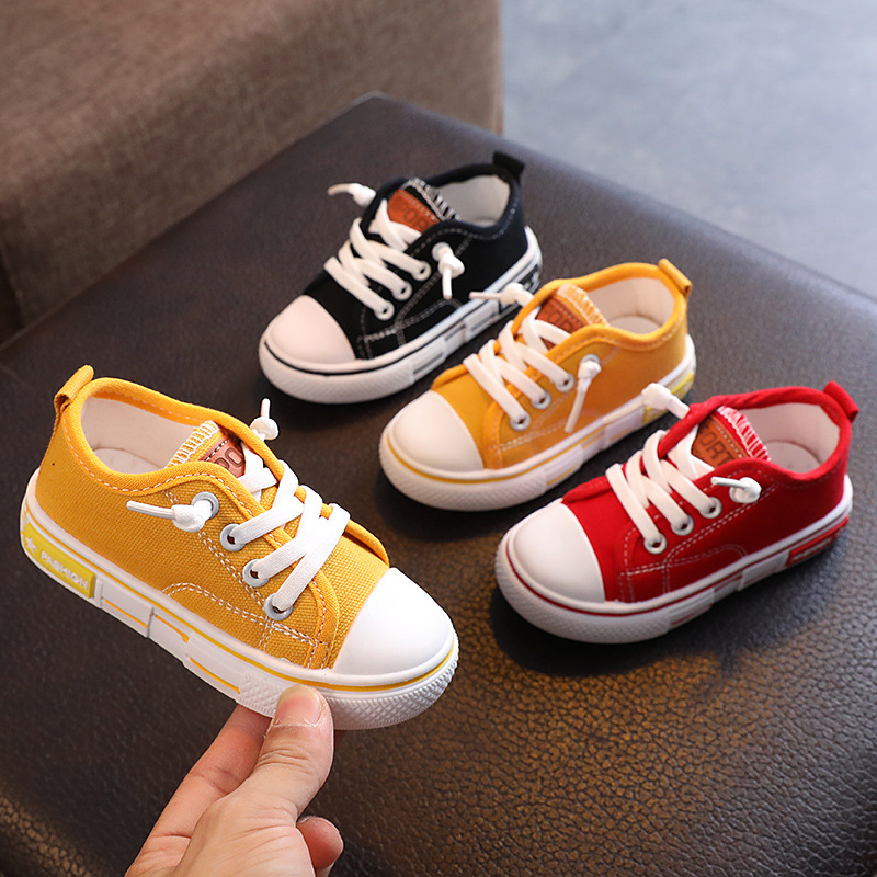 Fynom Children's Canvas Sneakers for Spring and Autumn Seasons