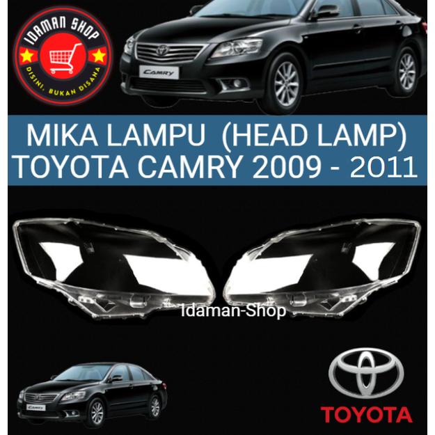 MIKA LAMPU HEAD LAMP TOYOTA CAMRY XV40 TAHUN 2009, 2010, 2011 - HEAD LIGHT -nanas shop9 Harga 1,147,000 rupiah*Gratis Ongkir