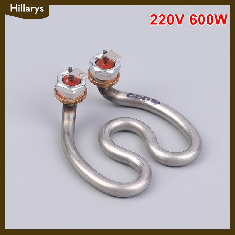 [Hillarys] 500W 600W 220V Ấm đun nước điện không gỉ yếu tố làm nóng móng ngựa nước điện ống nhiệt cho máy pha cà phê - 2