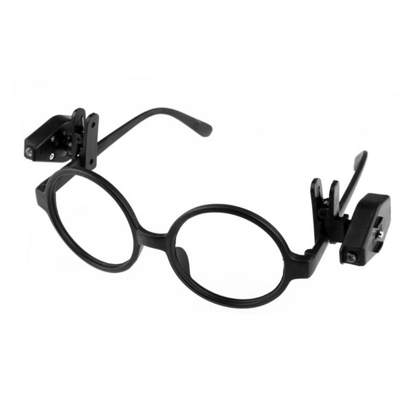 Thiep tinh💝[COD/vận chuyển nhanh]💝2pcs linh hoạt đèn đọc sách đêm cho kính và các công cụ mini LED clip trên phổ xách tay