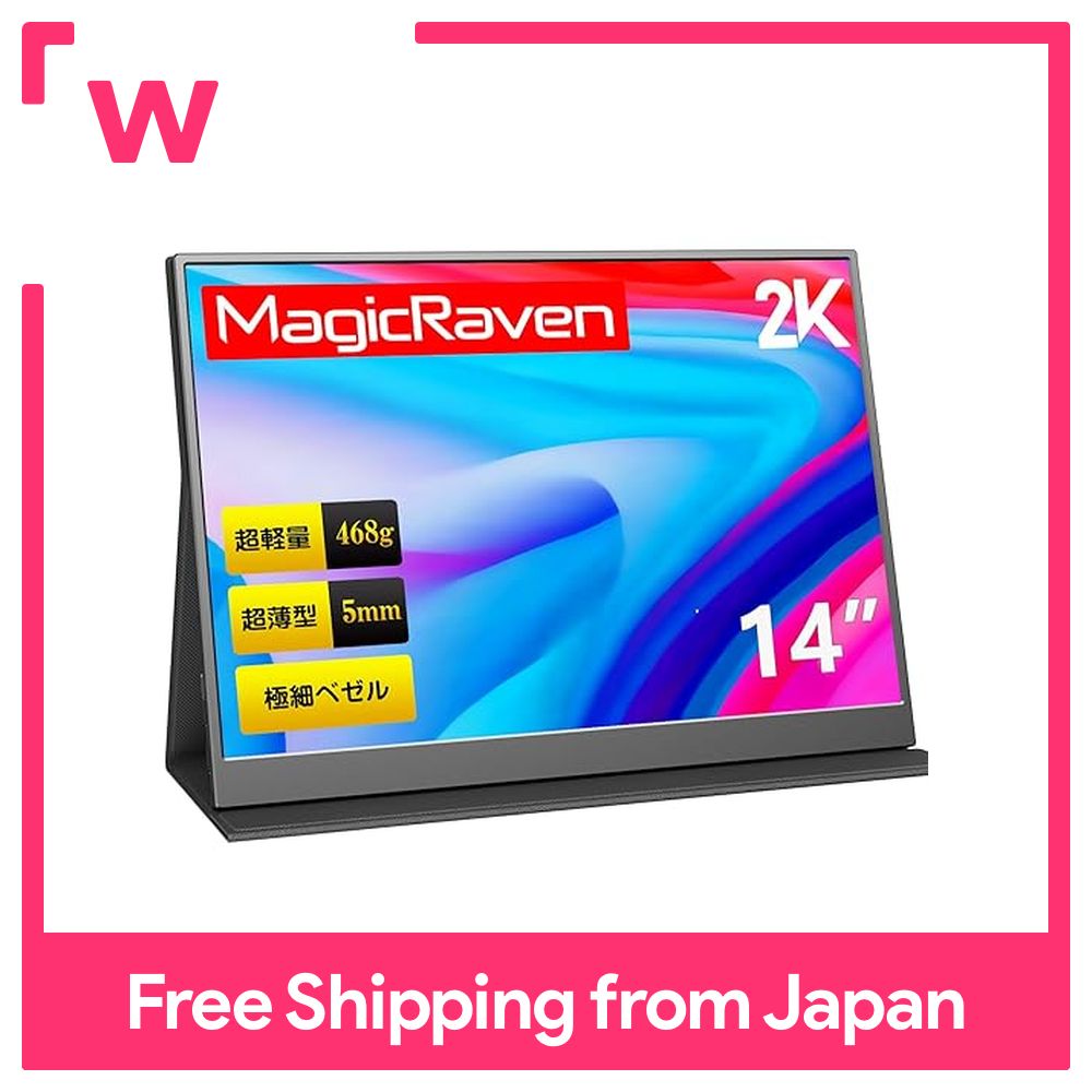 Magicraven màn hình di động 14 Màn hình độ phân giải 2K-Màn hình 3:2 di động Tỷ lệ màn hình IPS Bảng