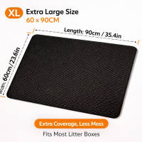 Double Layer Cat Litter Trapper Mat EVA Waterproof Cat Litter Pad Non-Slip Litter Box Mat