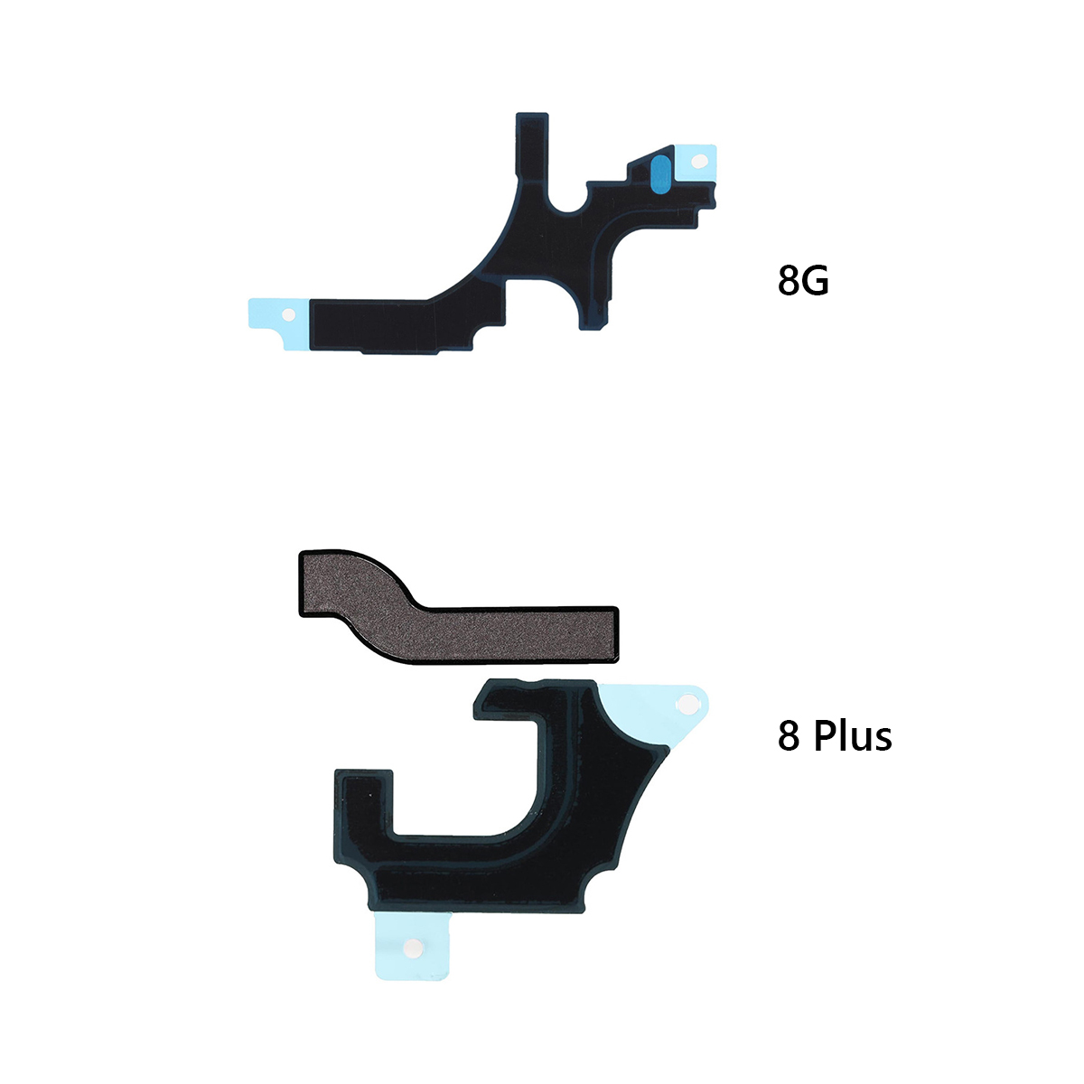 【New release】 10sets Heat Sink Dissipation Tape Replacement Parts For 8 X Xr Xs 11 12 13 Pro Max Back Cover Cooling Sticker Pad