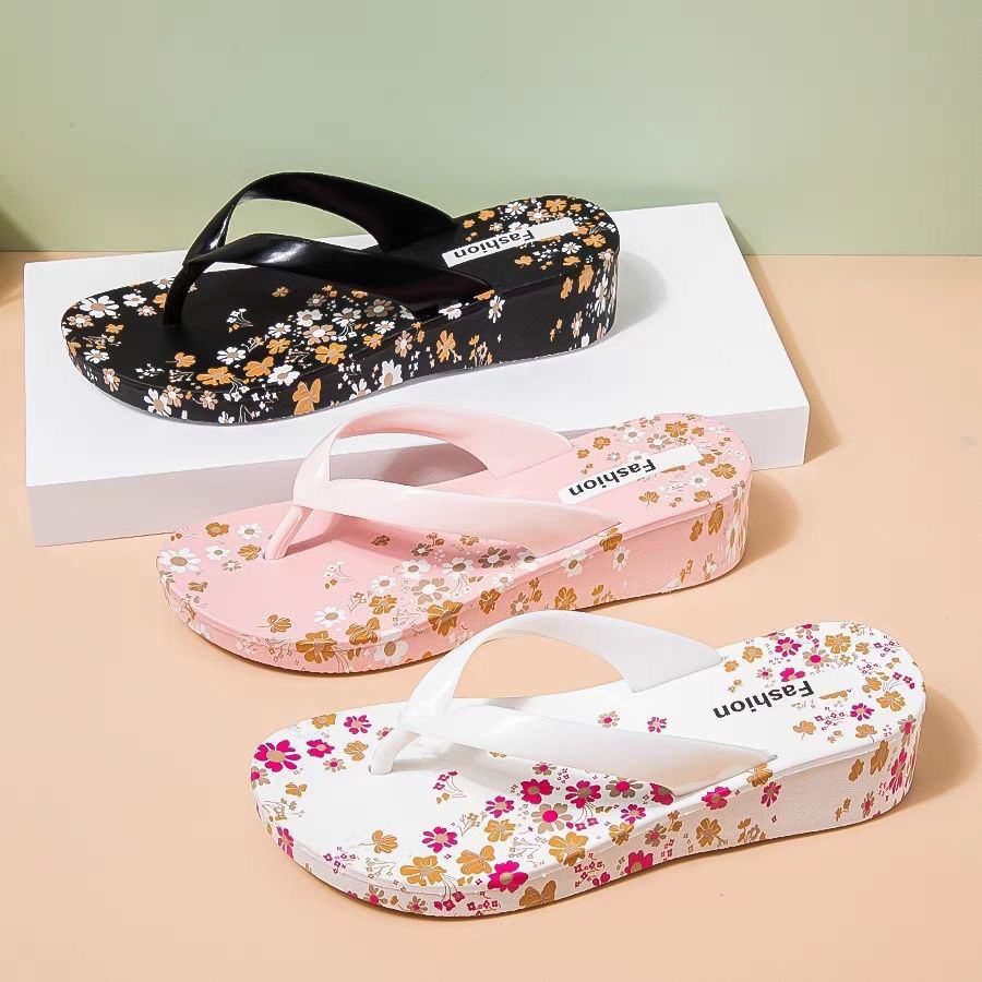 รองเท้าแตะหูคีบผู้หญิง สไตล์เกาหลี พร้อมส่ง A-046