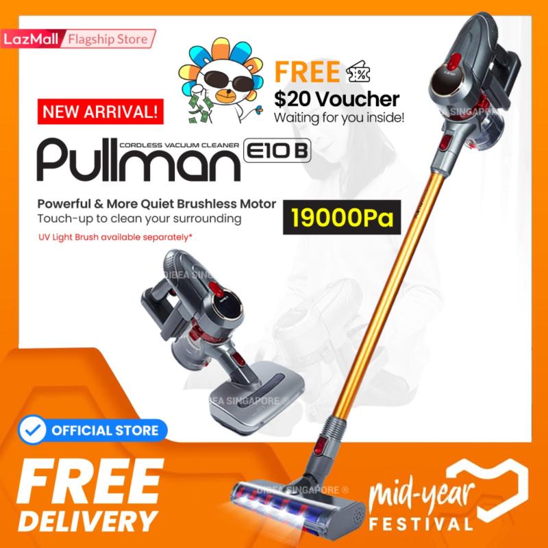 PULLMAN Oktopus E10B Cordless Vacuum Cleaner Handheld Stick Safety Mark Local Warranty Official Set Ranked above Mop Xiaomi Ecovacs powerbank Suitable for car dress cleaning Fast delivery Ready Stocks Singapore