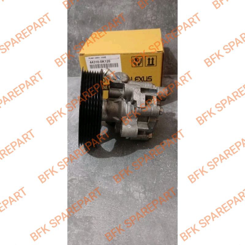 Pompa Power Steering Pump Assy Vane Toyota Fortuner VRZ Original Harga 2,550,000 rupiah*Gratis Ongkir