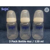 Babyjoy 3 Pack Feeding Bottle 4oz and 8oz