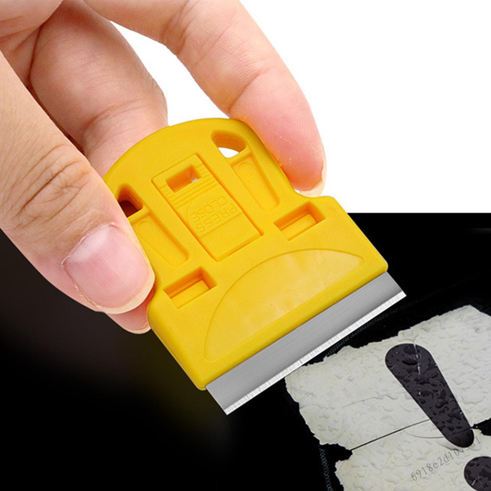 Dụng Cụ Tẩy Nhãn Dán Ô Tô Bằng Nhựa Mini Edge Blade Dao Cạo Cạp Kính Cửa Sổ Thìa Dụng Cụ GRI-VN