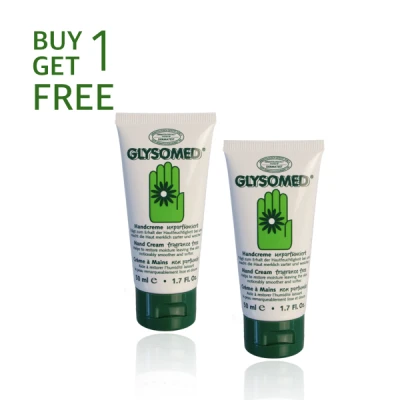 Glysomed Hand Cream Fragrance Free 50ml Buy 1 Get 1 Free