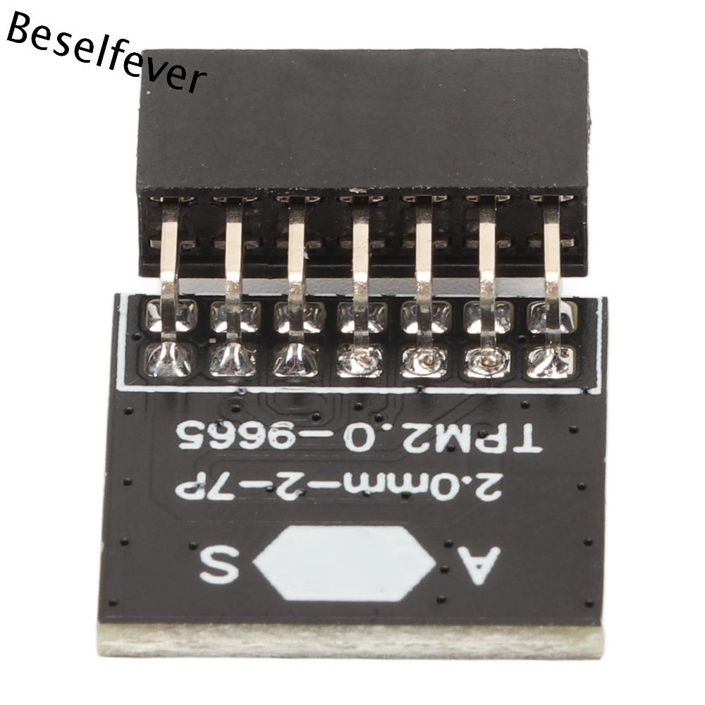 HUANZHAN09928 2x7P Mô-đun TPM 2.0 Thực tế 14 chân Mô-đun bảo mật Bền bỉ Chip TPM Dành cho ASUS Giá 305,000 Đồng*Miễn phí vận chuyển