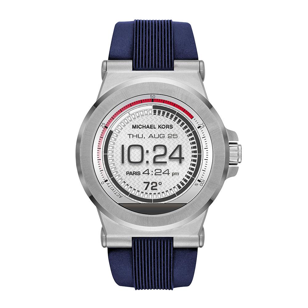 michael kors smartwatch mens silver