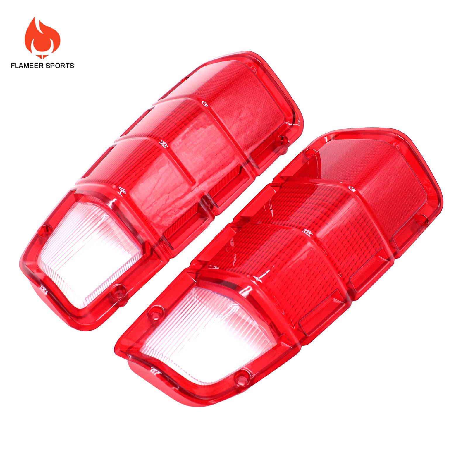 Flameer 2 cái đèn hậu ống kính xe đi-073 thay thế các bộ phận dễ dàng cài đặt cho ddoge xe tải 1972-1980 Plymouth điện Wagon 1972-1980