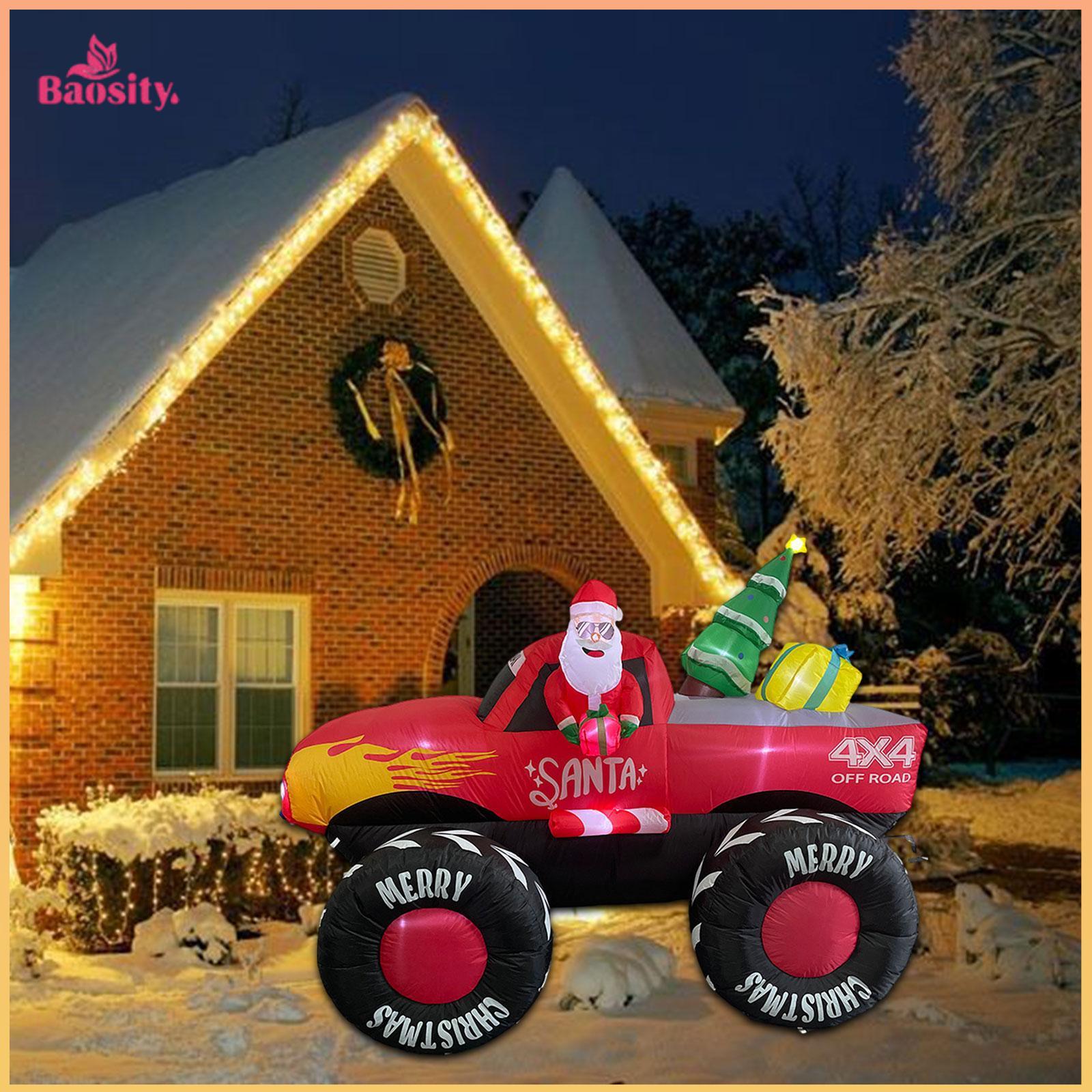 Baosity Inflatable Christmas Decoration Yard Decoration Giant Inflatable Figures Outdoor Decorations for Backyard Props ราคา 19,041 บาท*ส่งฟรี