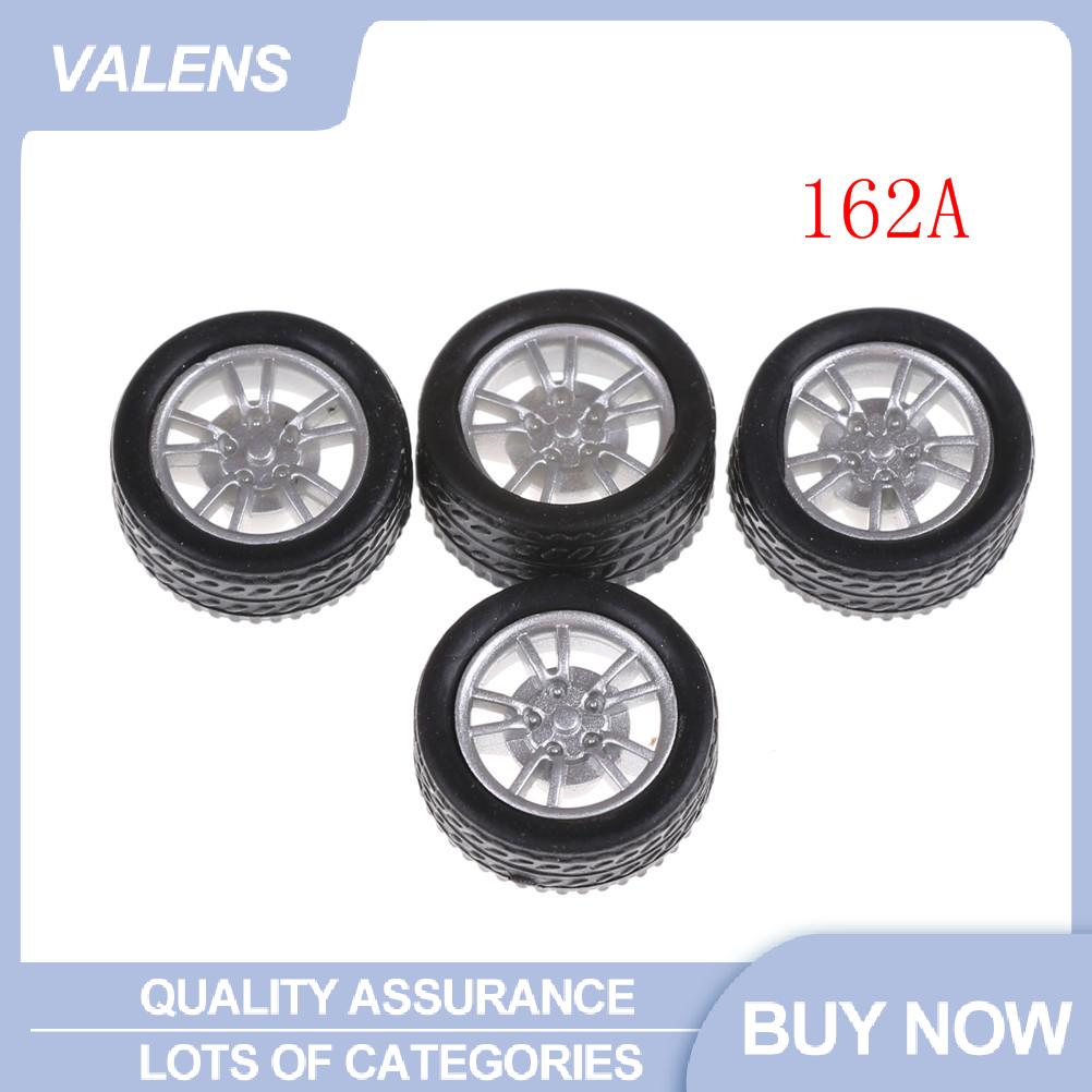 [Valen] Housewear & Furnishings 4 chiếc bánh xe lốp cao su mô hình RC phụ kiện xe hơi dia16mm 22mm 26mm 38mm 48mm - 2