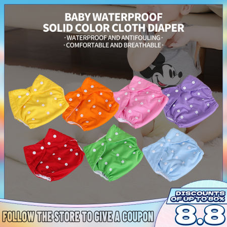 Washable Reusable Baby Diaper 