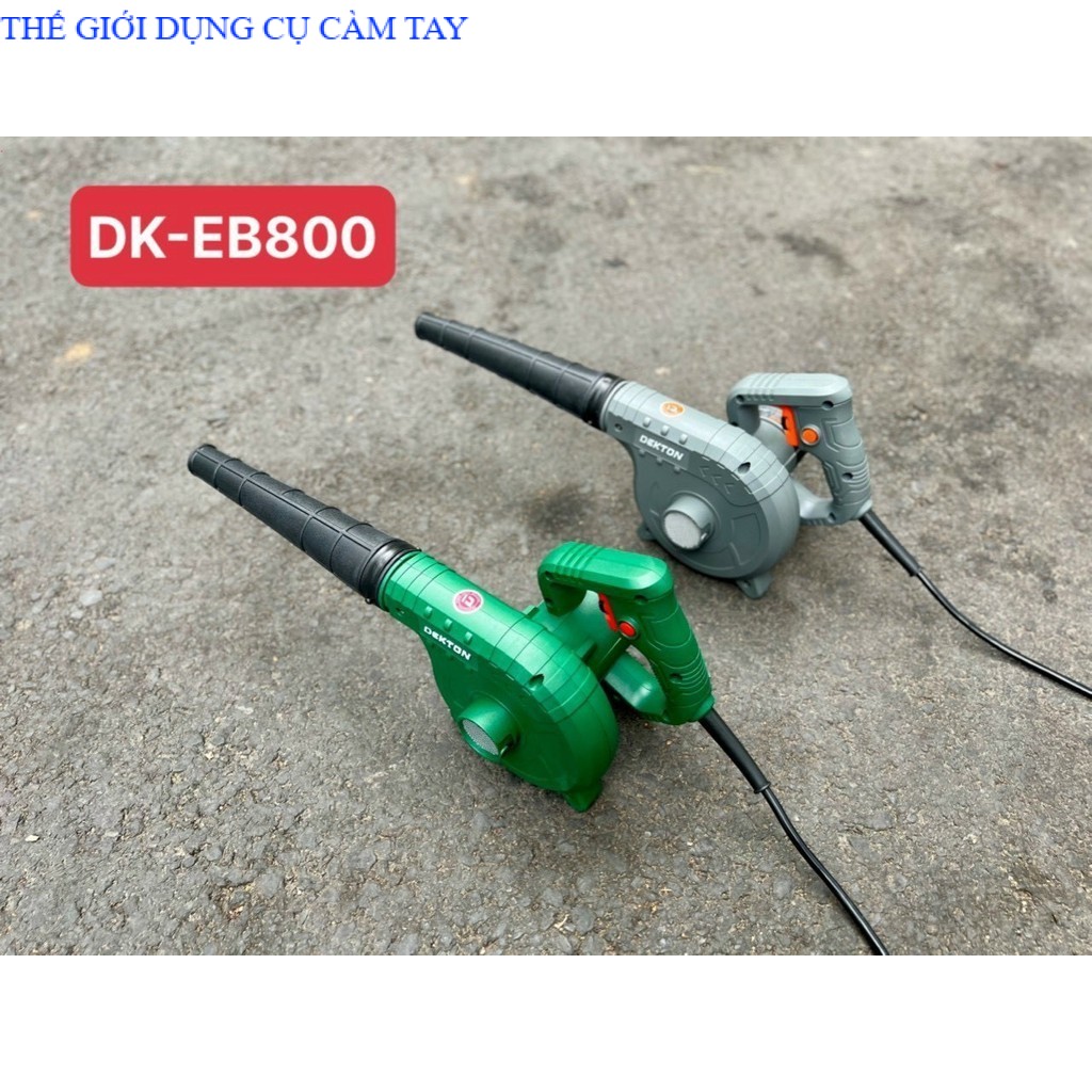 MÁY THỔI BỤI THỔI HÚT BỤI DEKTON DK-EB800 800W SIÊU MẠNH CÓ ĐIỀU TỐC NHANH CHẬM THẾ GIỚI DỤNG CỤ CẦM TAY GIÁ SĨ