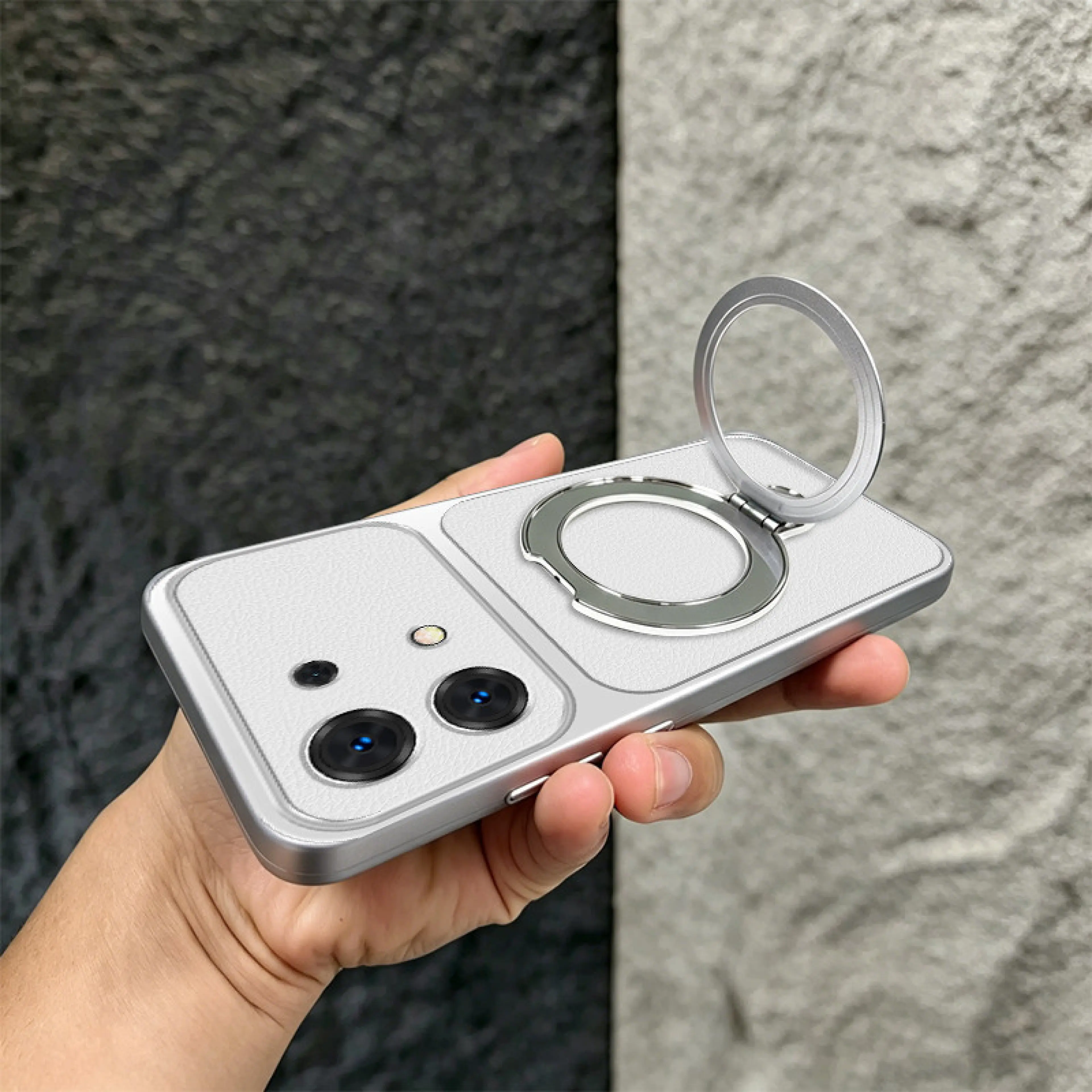 เคส PBZZ 2 in 1 สำหรับ REDMI NOTE 13 4G และ REDMI NOTE 13 PRO 5G เคสศัพท์แบบนิ่ม ป้องกันแรงกระแทก ดีไซน์ใหม่สวยงามพร้อมที่จับ รุ่น TBUZJ2