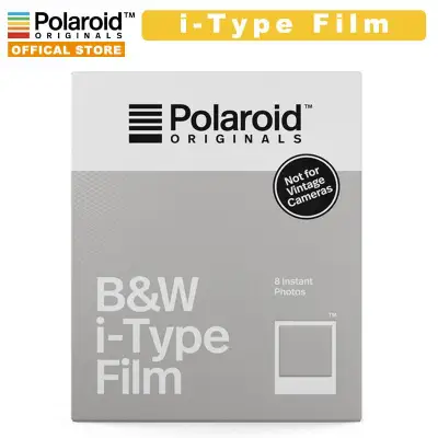 Polaroid Originals Black & White I-Type Instant Film (8 Exposures)