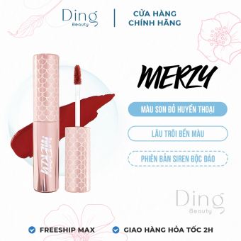 Son Kem Lì Merzy The First Velvet Tint V6 - Son Merzy Lâu Trôi Bền Màu