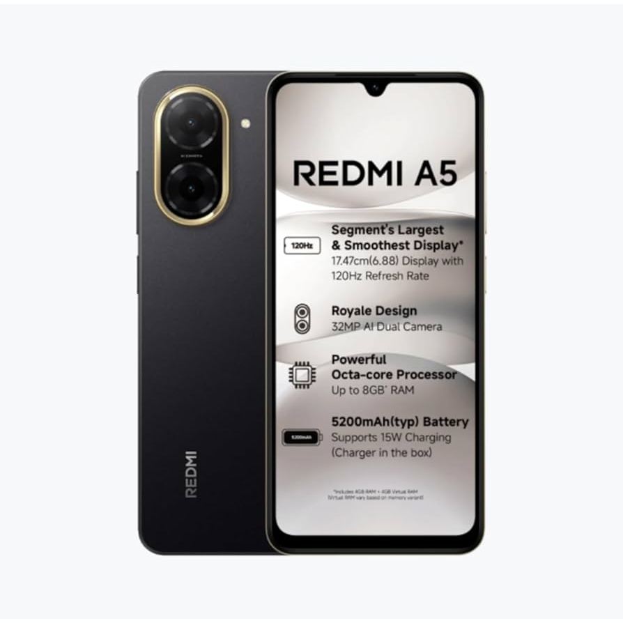 Điện thoại Xia0mi Red.mi A5 4GB/128GB Hàng Chính hãng Mới 100% - 4