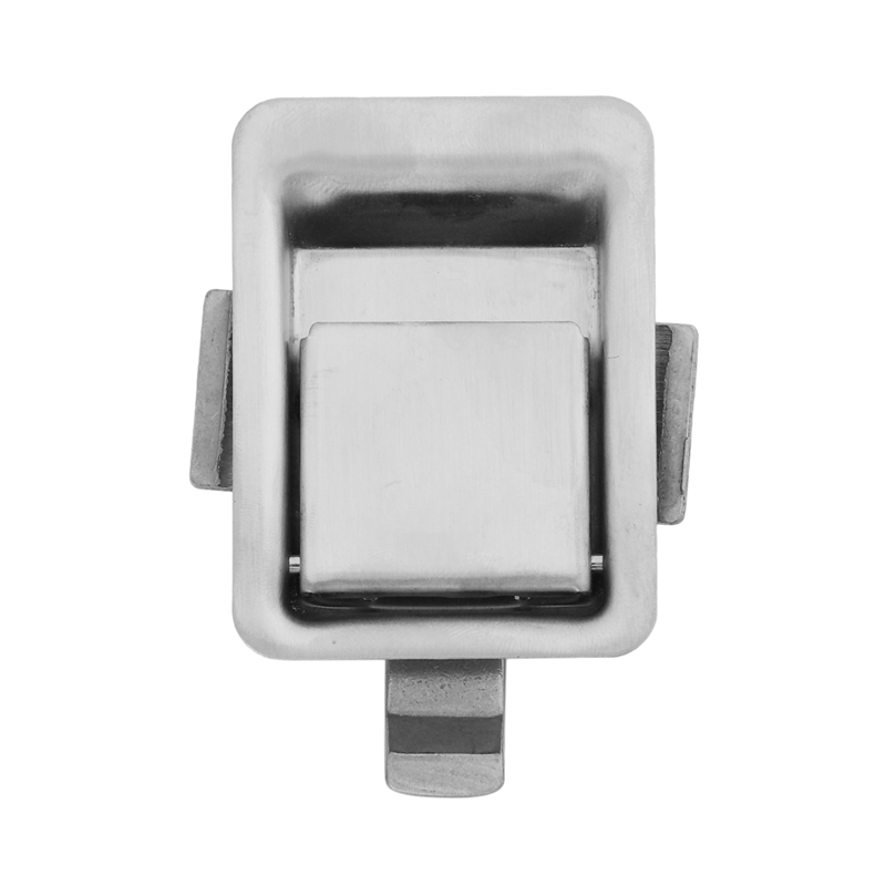 (KYSB) Stainless Steel Recessed Mounted Latch Mini Flush Mount Paddle Handle Lock for RV//Trailer/Cabinet/Tool Box Etc