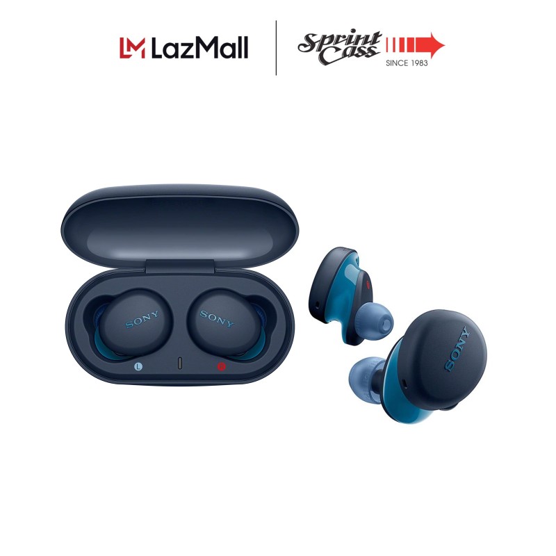 Sony Singapore WF-XB700/ WFXB700 Truly Wireless Headphones with EXTRA BASS (Black/Blue) Singapore
