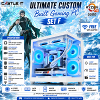 AMD Ryzen 5 5500 Gaming PC Desktop RX580 RTX2060 RTX3050 RTX5060 RTX5060Ti RTX5070