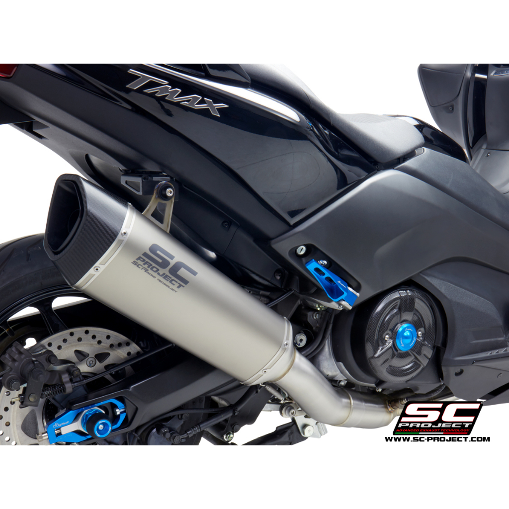 SC-Project ท่อไอเสียสำหรับ YAMAHA TMAX 530 (2017 - 2019) | SC1-R Muffler, Titanium - Racing ราคา 42,200 บาท*ส่งฟรี