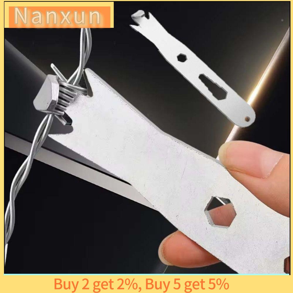 NWSJ Nhiệm vụ nặng nề Máy xoắn dây hàng rào thép không gỉ Dụng cụ căng Dụng cụ sửa chữa dây quấn Di động Đa chức năng Dụng cụ buộc dây hàng rào Dành cho vườn