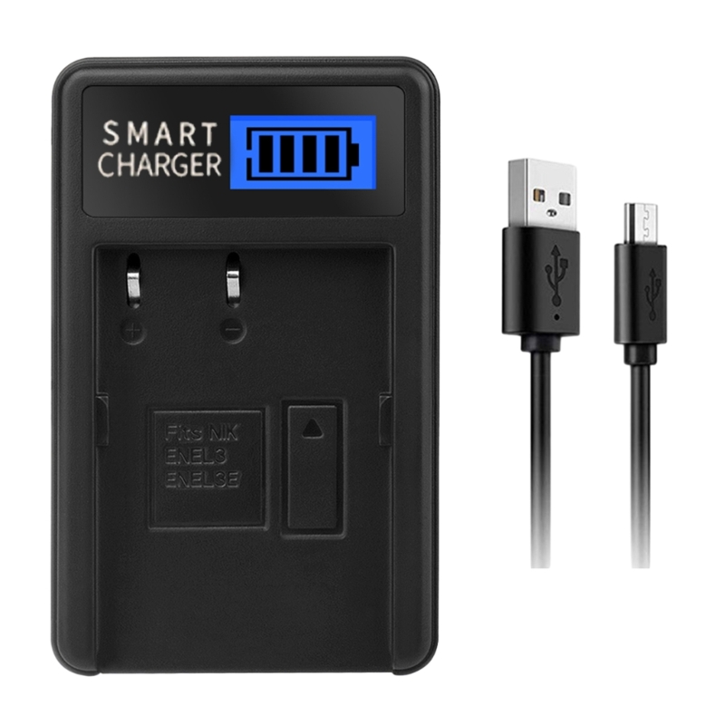 Bộ sạc pin en-EL3 cho D100 D100 SLR D300S D50 D70 D70s D80 D90 D200