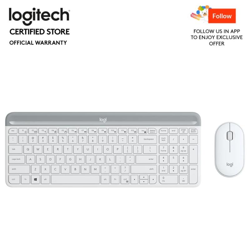 Logitech MK470 Slim, Compact and Quiet Wireless Keyboard and Mouse Combo Singapore
