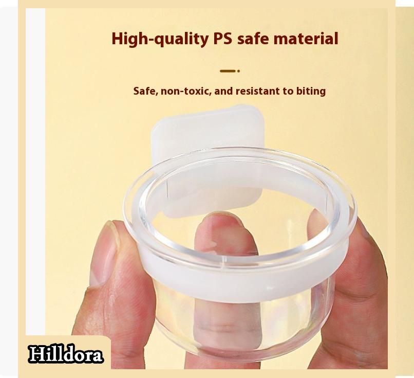 [Hilldora] Bird Feeding Bowl Detachable Transparent Bowl Plastic Food Cup For Cage Convenient Hanging Water Feeder For Parrots - 5
