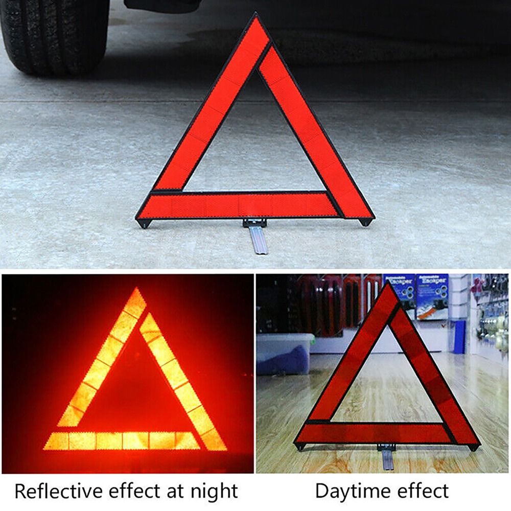 MIRACU An toàn đường bộ Tam giác cảnh báo Có thể gập lại Màu đỏ phản quang Cảnh báo nguy hiểm Nhu yếu phẩm ABS Biển cảnh báo Động cơ xe hơi