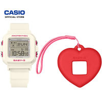 Casio Baby-G + PLUS Series BGD-10KH-7 White Resin Band Women Sports Watch