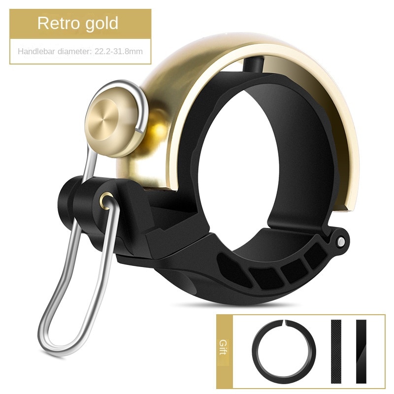 Xe đạp cổ điển Essories Cho Xe Đạp chuông đồng Rõ Ràng giọng nói to Xử Lý Trumpet An Ninh Cảnh Báo Xe Đạp Âm 2023 Đi Xe Đạp