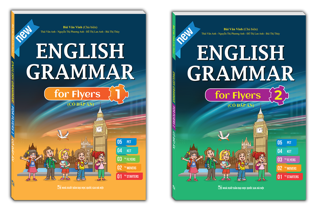 Sách - Combo 2c - English grammar for Flyers có đáp án