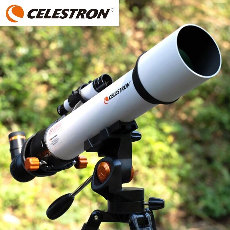High Magnification Celestron 70/500mm HD Refracting Astronomical Telescope Backpack with Storage Designed for Beginners ราคา 5,867 บาท*ส่งฟรี
