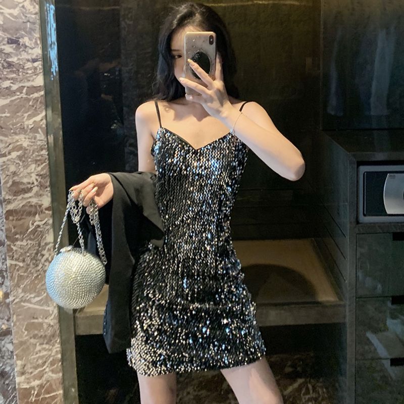 Shop Sequins Glitter Dress Cheap  Fast & Easy | Lazada Philippines