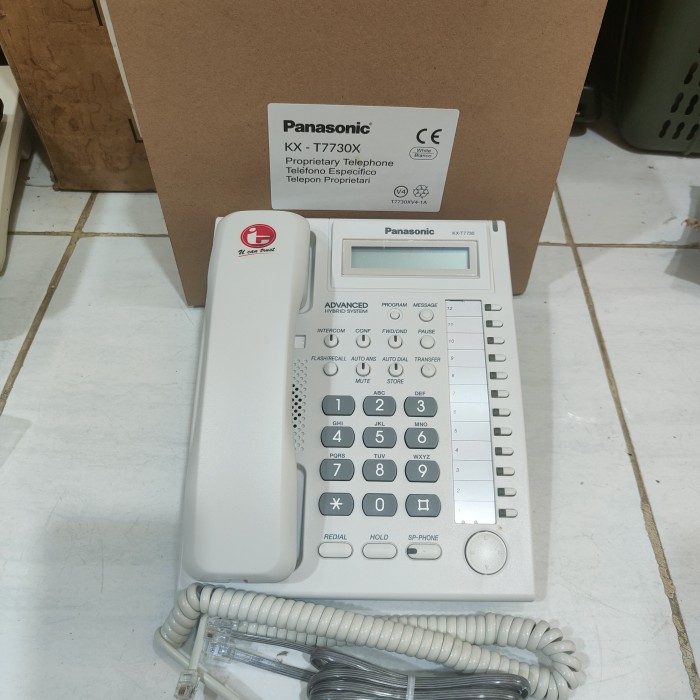 TELEPON DIGITAL KX-T7730 PANASONIC-Shelishop13 Giá 860,000 Đồng*Miễn phí vận chuyển