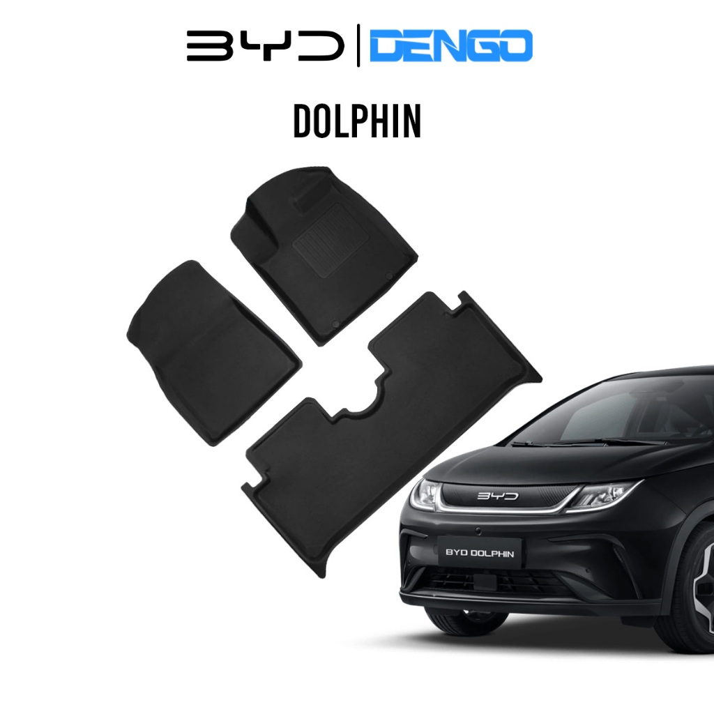 [ถูกที่สุด] พรมปูพื้นรถยนต์ BYD DOLPHIN 2023 - 2028 ดีไซน์เรียบหรู Premium พรมปูพื้นรถยนต์เข้ารูปบีวายดี ราคา 3,590 บาท*ส่งฟรี