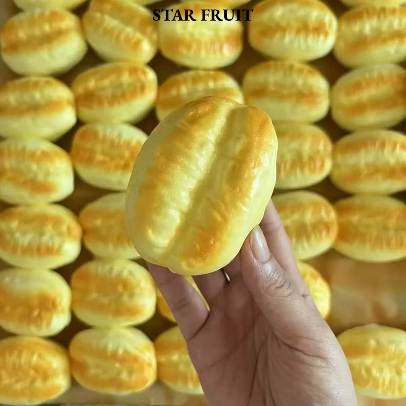 STAR FRUIT⭐ Cake Squeezing Toy Decompression Toy Slow Rebound Interesting ราคา 18 บาท*ส่งฟรี