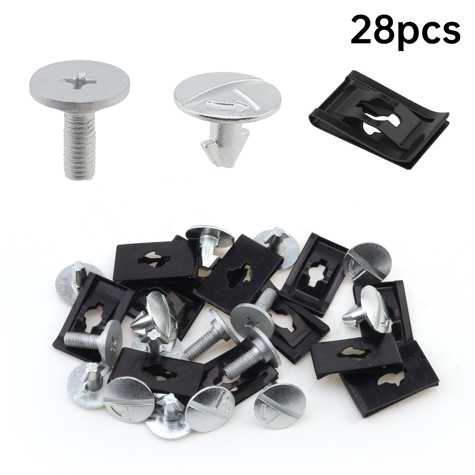 28pcs động cơ bí mật tấm chắn nước Clip phù hợp cho Honda CRV/Accord/eulogizing