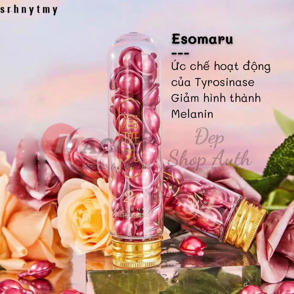 Tinh Chất Dưỡng Trắng Mờ Thâm Nám Osufi Hộp 21 Viên Phục Hồi Trẻ Hóa Da Miễn Phí Vận Chuyển Sản Phẩm