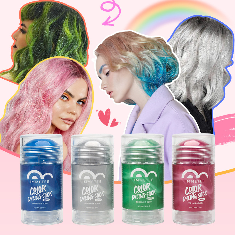 Tóc màu sắc Wax Stick , Tóc kiểu dáng kem , Tóc kiểu dáng Gel Stick , Glitter tóc sáp gậy, gậy tóc với màu lấp lánh, Sáp không mỡ, trang điểm mặt / cơ thể / tóc lấp lánh, lấp lánh tinh tế lâu dài cho tóc và cơ thể