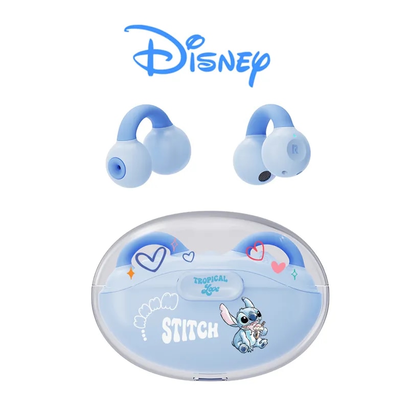 New Disney 5.3 True Wireless Bluetooth Earphones K03 New Earclip Cartoon