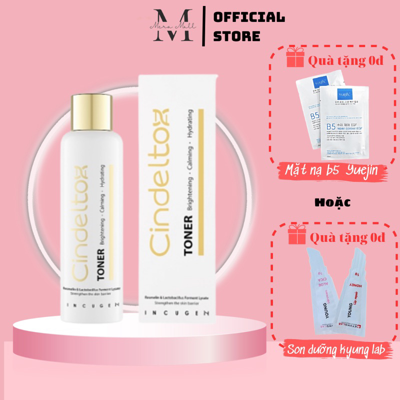 Toner cân bằng da Cindeltox Revital Toner 200ml phục hồi trạng thái cân bằng cho da