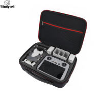 Studyset Drone Storage Box Compatible For DJI Mini 4 Pro Portable Hard Shell Case Waterproof Shock-absorbing Carrying Box Accessory