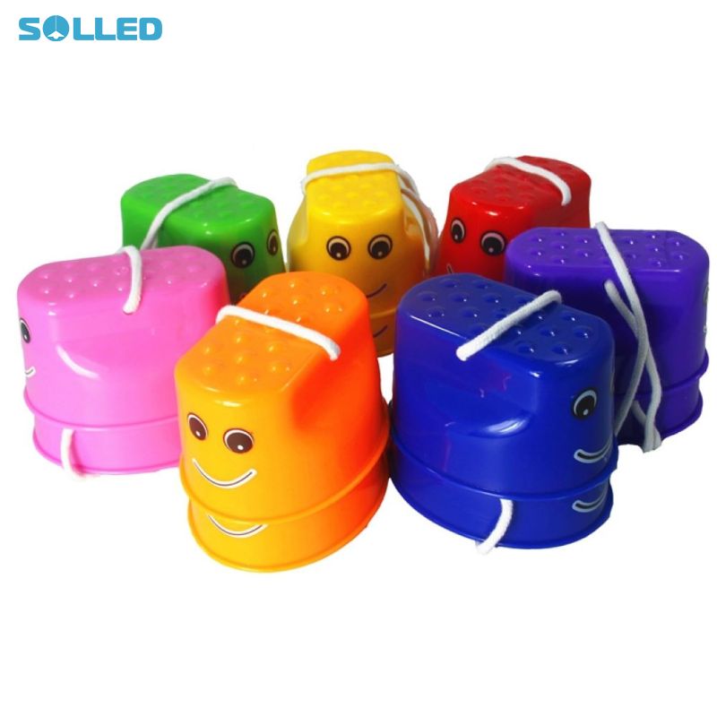 Bucket Stilts Kid Walking Cups, Kids Stepper Toy Walking Stilts Children Stepper Toy Plastic Balancing Stilts For Children
