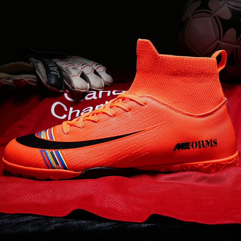 Giày Thể Thao Đá Bóng Cổ Cao Size 35-45 Thời Trang Cho Gia Đình