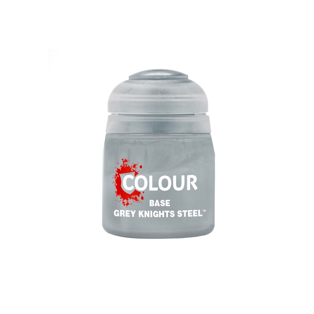Citadel Base: Grey Knights Steel 12ml Miniatures Paint Authentic Paint